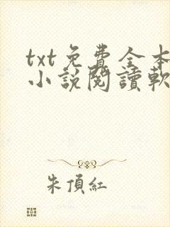 txt免费全本小说阅读软件