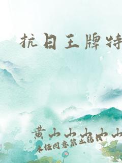 抗日王牌特种兵