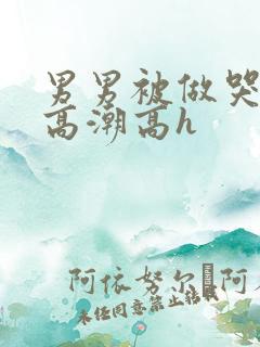 男男被做哭失禁高潮高h