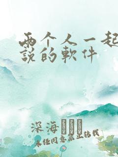 两个人一起写小说的软件