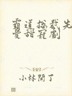 霸道总裁先婚后爱甜宠剧