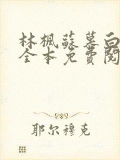 林枫苏慕白小说全本免费阅读最新