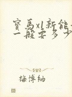 宝马x1新能源一般要多少钱
