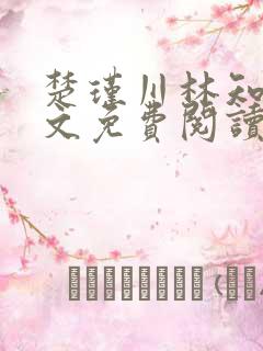 楚瑾川林知韵全文免费阅读最新章节