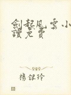 剑起风云小说阅读免费
