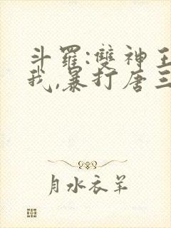 斗罗:双神王的我,暴打唐三