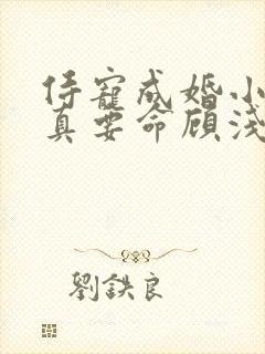 侍宠成婚小甜妻真要命顾浅陆御城