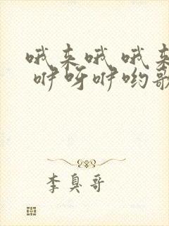 哦来哦 哦来哦 咿呀咿哟歌名
