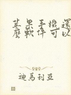 苹果手机还有什么软件可以下载软件