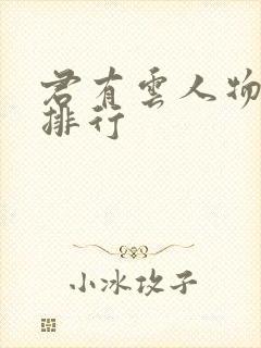 君有云人物实力排行