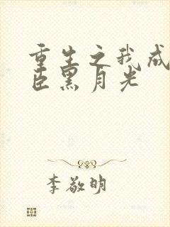 重生之我成了奸臣黑月光