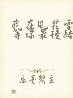 我在风花雪月里等你最后结局