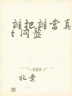 谁把谁当真txt 网盘