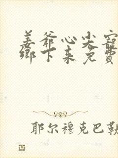 姜爷心尖宠她从乡下来免费全文阅读