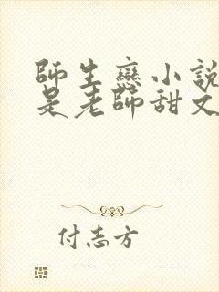 师生恋小说女主是老师甜文小说推荐