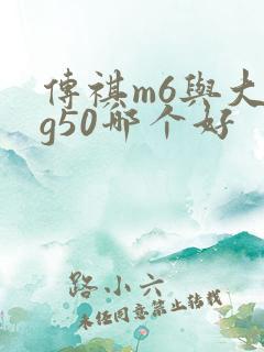 传祺m6与大通g50哪个好