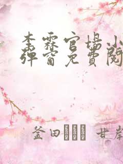 李霖官场小说无弹窗免费阅读下载