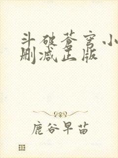 斗破苍穹小说无删减正版