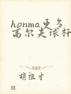honma更多高尔夫球杆值得买