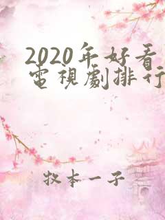 2020年好看电视剧排行榜前十名