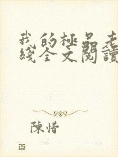 我的极品老婆在线全文阅读