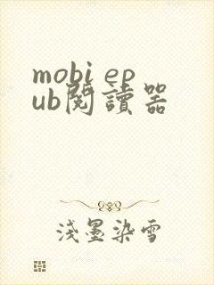 mobi epub阅读器