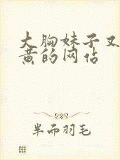 大胸妹子又污又黄的网站