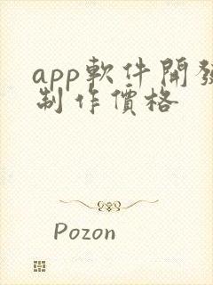 app软件开发制作价格