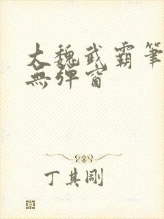 大魏武霸笔趣阁无弹窗