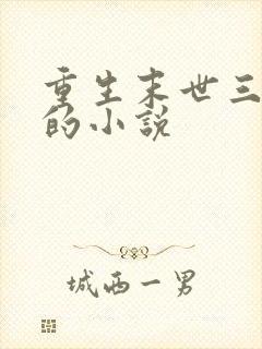 重生末世三天前的小说