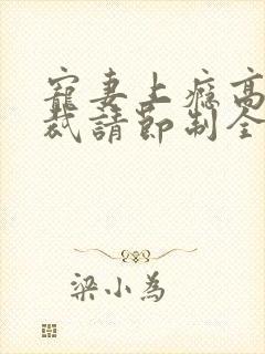 宠妻上瘾高冷总裁请节制全文阅读