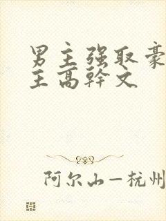 男主强取豪夺女主高干文