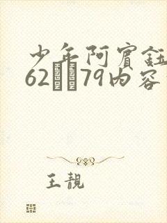 少年阿宾钰慧篇62――79内容介绍
