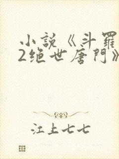 小说《斗罗大陆2绝世唐门》