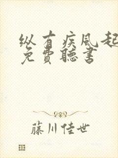 纵有疾风起小说免费听书