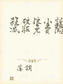 杀破狼小说无删减版免费阅读笔趣阁