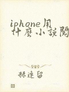 iphone用什么小说阅读器好