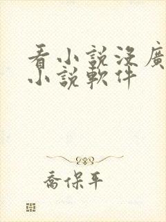 看小说没广告的小说软件