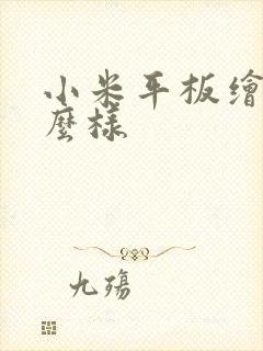 小米平板绘画怎么样