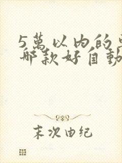 5万以内的车买哪款好自动挡