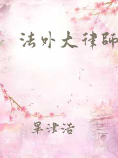 法外大律师苏白
