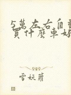 5万左右自动挡买什么车好