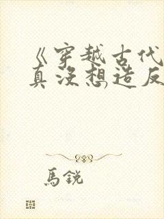 《穿越古代,我真没想造反啊》小说