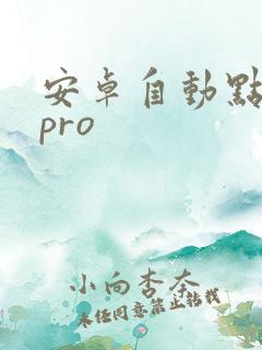 安卓自动点击器pro