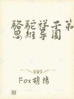骆驼祥子第八章思维导图