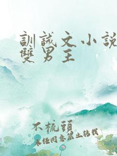 训诫文小说推荐双男主