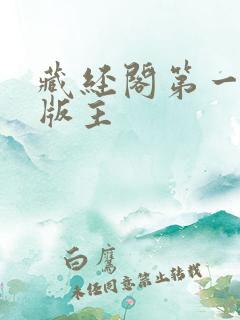 藏经阁第一小说版主