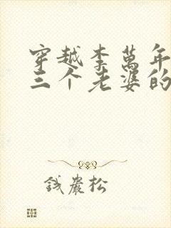 穿越李万年开局三个老婆的小说免费阅读