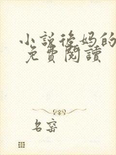 小说后妈的春天 免费阅读