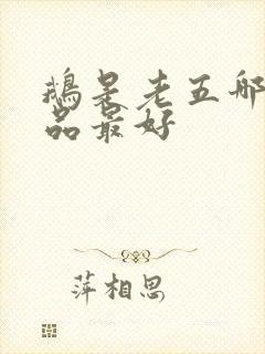 鹅是老五哪部作品最好